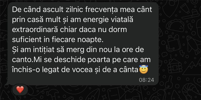 A message from a client